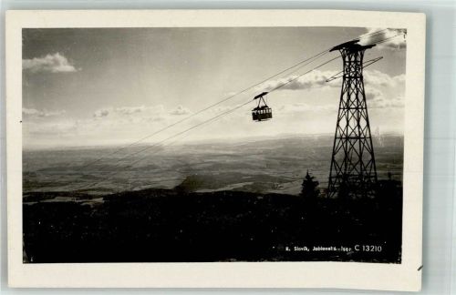 Jablonec n. Nisou Seilbahn Ort lt. Fotograf