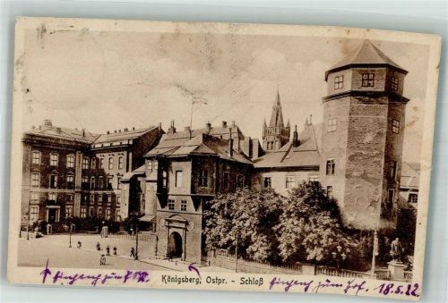 Königsberg 1922 Schloss