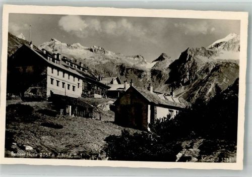 Berliner Hütte 1952 Gasthaus