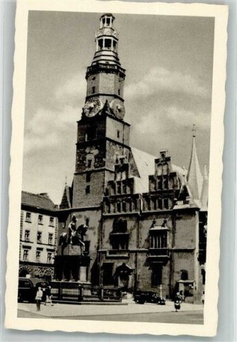 Breslau Denkmal Kirche Der Ring