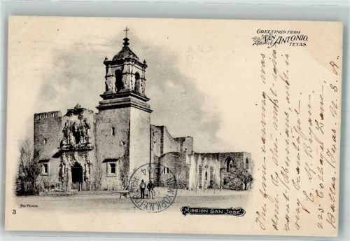 San Antonio 1904 Kirche Mission San José