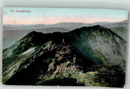 Petersdorf 1912 Ziegenrücken Bergsteiger