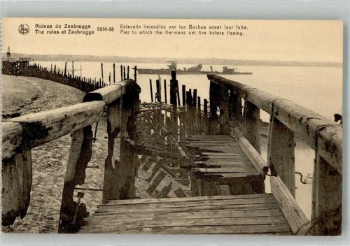 Zeebrugge WK I The ruines