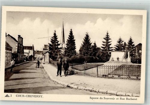 Cour-Cheverny Denkmal Rue Barberet