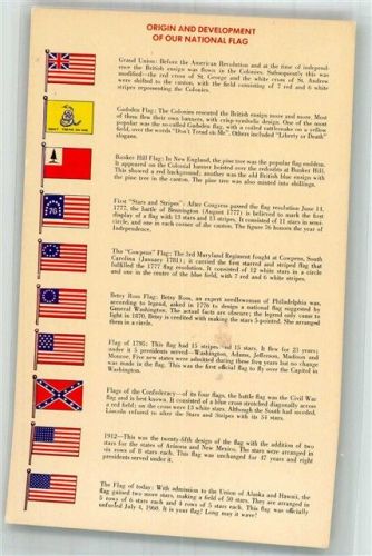 Washington D.C. Nationalflaggen 200 Jahre States of America 1887-1976