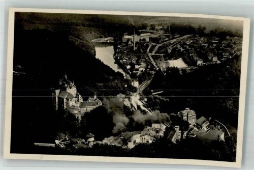 Kriebstein Fliegeraufnahme Schloss