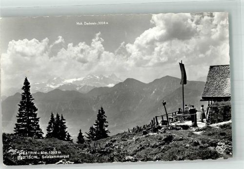 Bad Ischl 1960 Gasthaus Katrin Alm