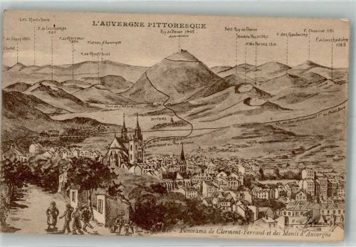 Clermont-Ferrand Panorama