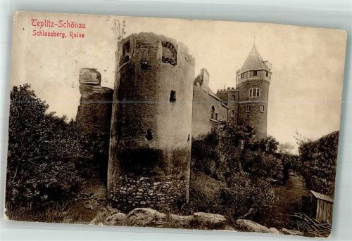 Teplice Schloss Ruine