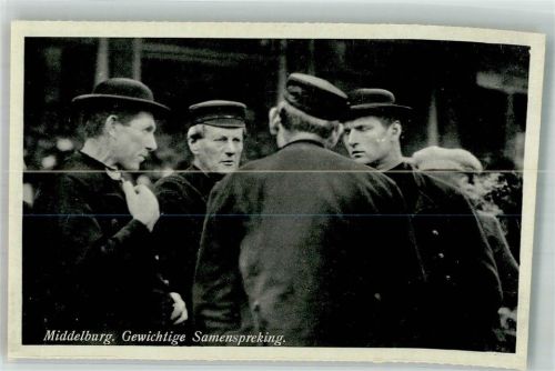 Middelburg wichtige Diskussion Männer