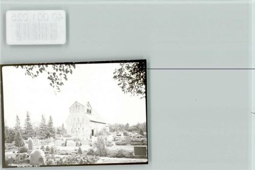 Schobüll Kirche mit Friedhof