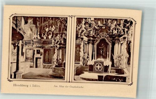 Hirschberg im Riesengebirge Gnaden- Kirche Altar