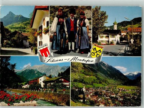 Schruns Tracht Wappen Montafon