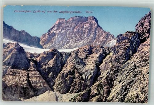 Landeck Parseierspitze Tirol Photochromiekarte