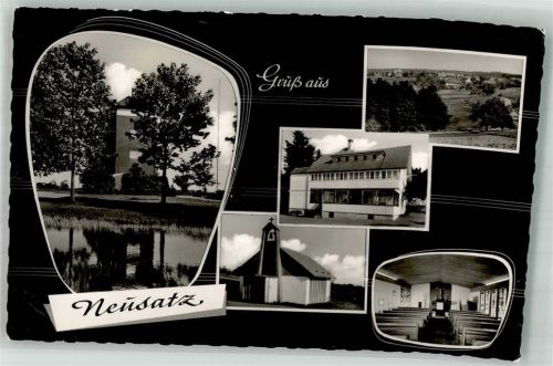Neusatz Kirche Inneres Schwarzwald
