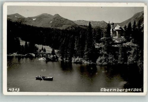 Gries 1941 Feldpost WK II Obernbergersee