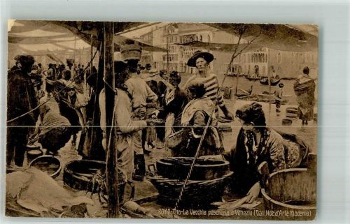 Venezia Marktszene Fischmarkt