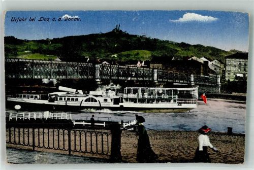 Linz Urfahr Dampfschiff