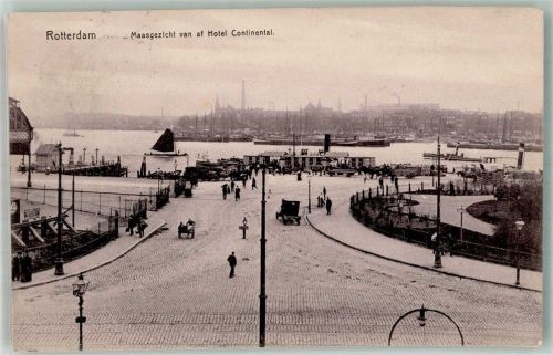 Rotterdam 1910 Maasansicht