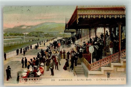 Marseille 1910 Le Champ de Courses Pferderennbahn