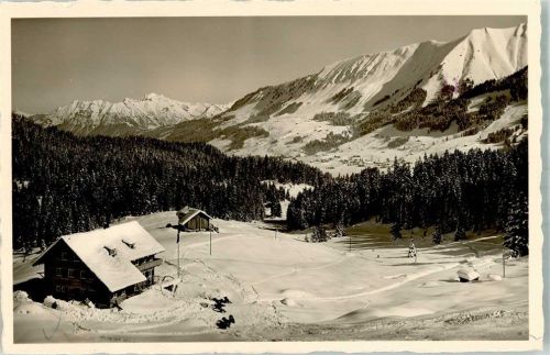 Mittelberg Gasthaus Württemberger Hütte Winter