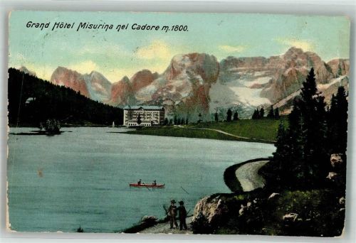 Misurina 1909 Grand Hotel