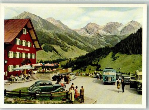 Mittelberg Omnibus Auto Gasthaus Alte Krone