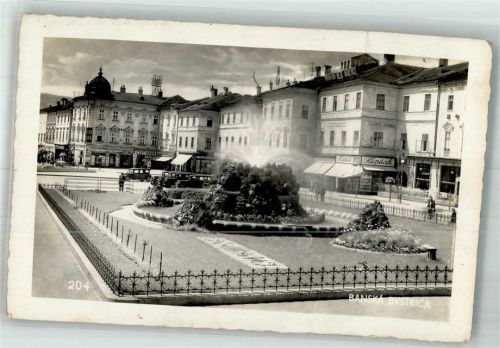 Banska Bystrica 1942 Auto Geschäft