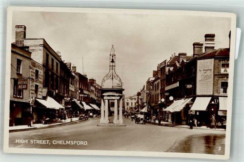 Chelmsford Auto High Street Denkmal Geschäft