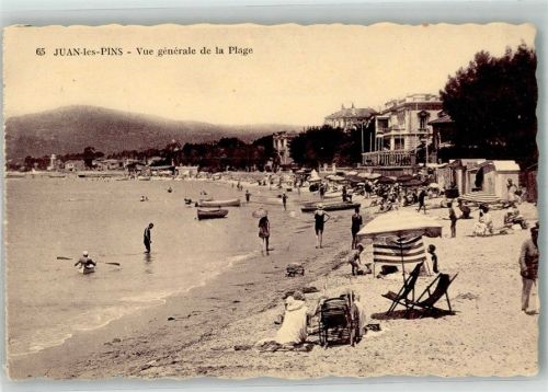 Juan-les-Pins Schwimmbad Strand