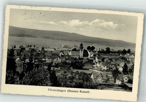 Fürstenhagen Bahnpost Kassel-Eschwege Zug 1193