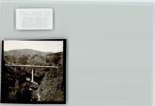 Gernsbach Postbus auf hoher Talbrücke