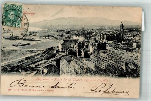 Malaga Panorama Marke bildseitig Leim löst sich