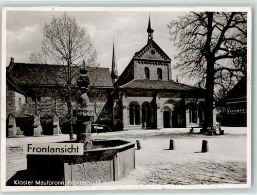 Maulbronn Kloster Frontansicht