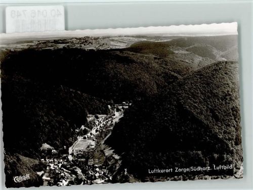 Zorge Luftaufnahme