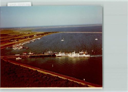 Langeoog Luftaufnahme Anlegestelle