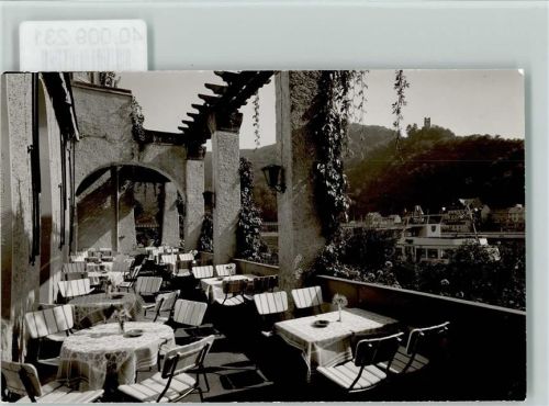 Traben-Trarbach Hotel Claus Feist Terrasse