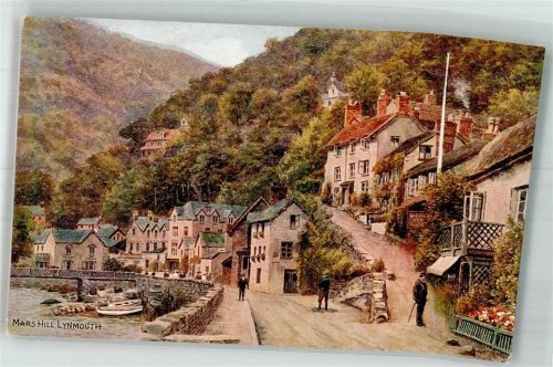 Lynmouth sign. Hill, Mars