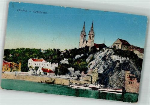 Prag Vyšehrad Kirche Dampfschiff
