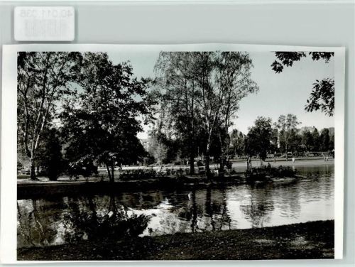 Bad Salzuflen Birken auf der Insel 1963
