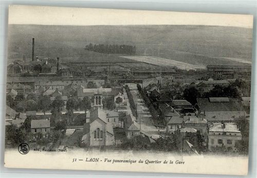Laon Bahnhofs - Qaurtier