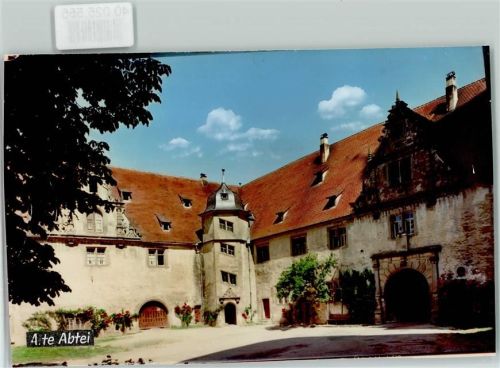 74214 W7109 Schöntal , Jagst FOTO KEINE AK Alte Abtei Kloster