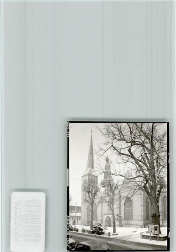 Lemgo Winteraufnahme Kirche