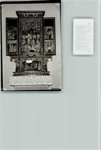 Darmstadt Kirche St. Elisabeth Innenaufnahme Altarbild
