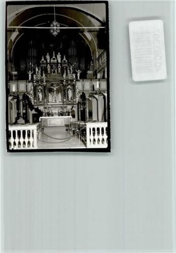 Clausthal-Zellerfeld Evangel. Kirche Innenaufnahme Altar Kirchenorgel
