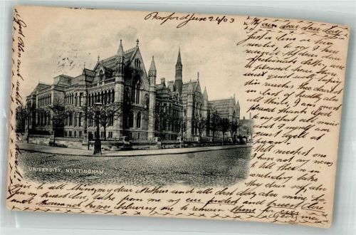 Nottingham 1903 Universität
