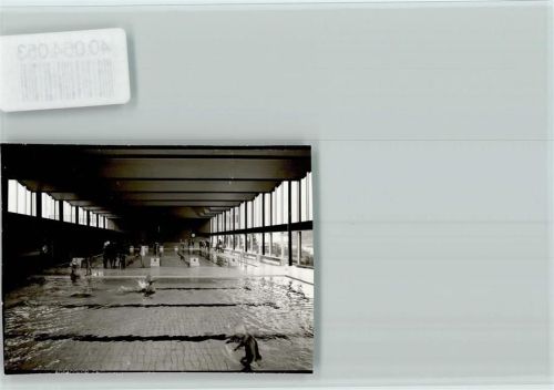 26316 W2930 Varel , Jadebusen FOTO KEINE AK Hallenbad Innenaufnahme Badekappenpflicht