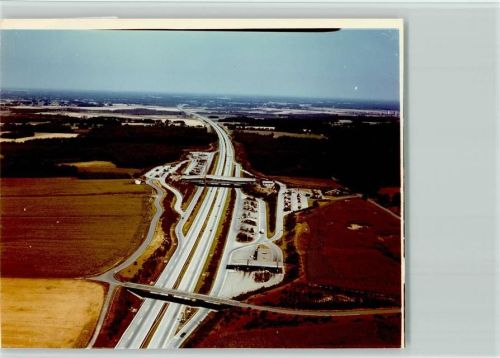 Damme Luftaufnahme Autobahnraststätte