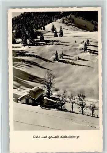 Weihnachten, romantische Winterlandschaft