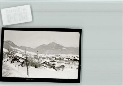 Reit im Winkl Winteraufnahme